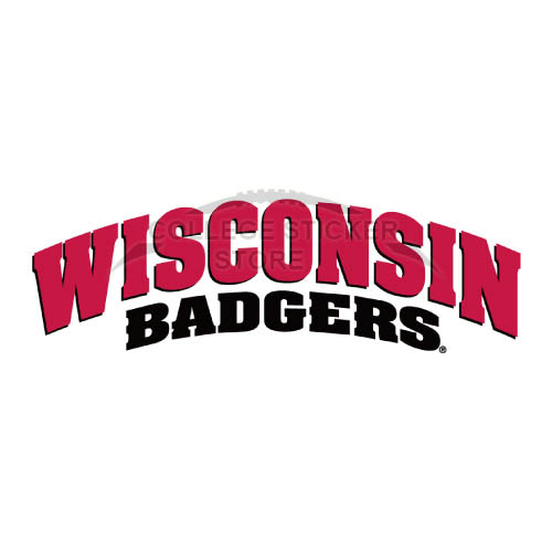 Diy Wisconsin Badgers Iron-on Transfers (Wall Stickers)NO.7028